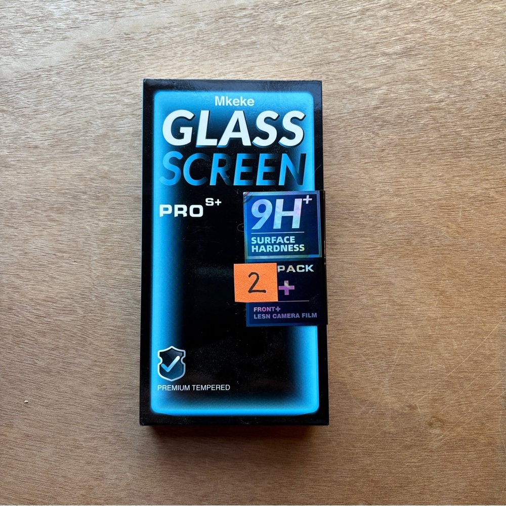 Mkeke Glass Screen Protectors for IPhone 13/13 Pro - 2 Pack